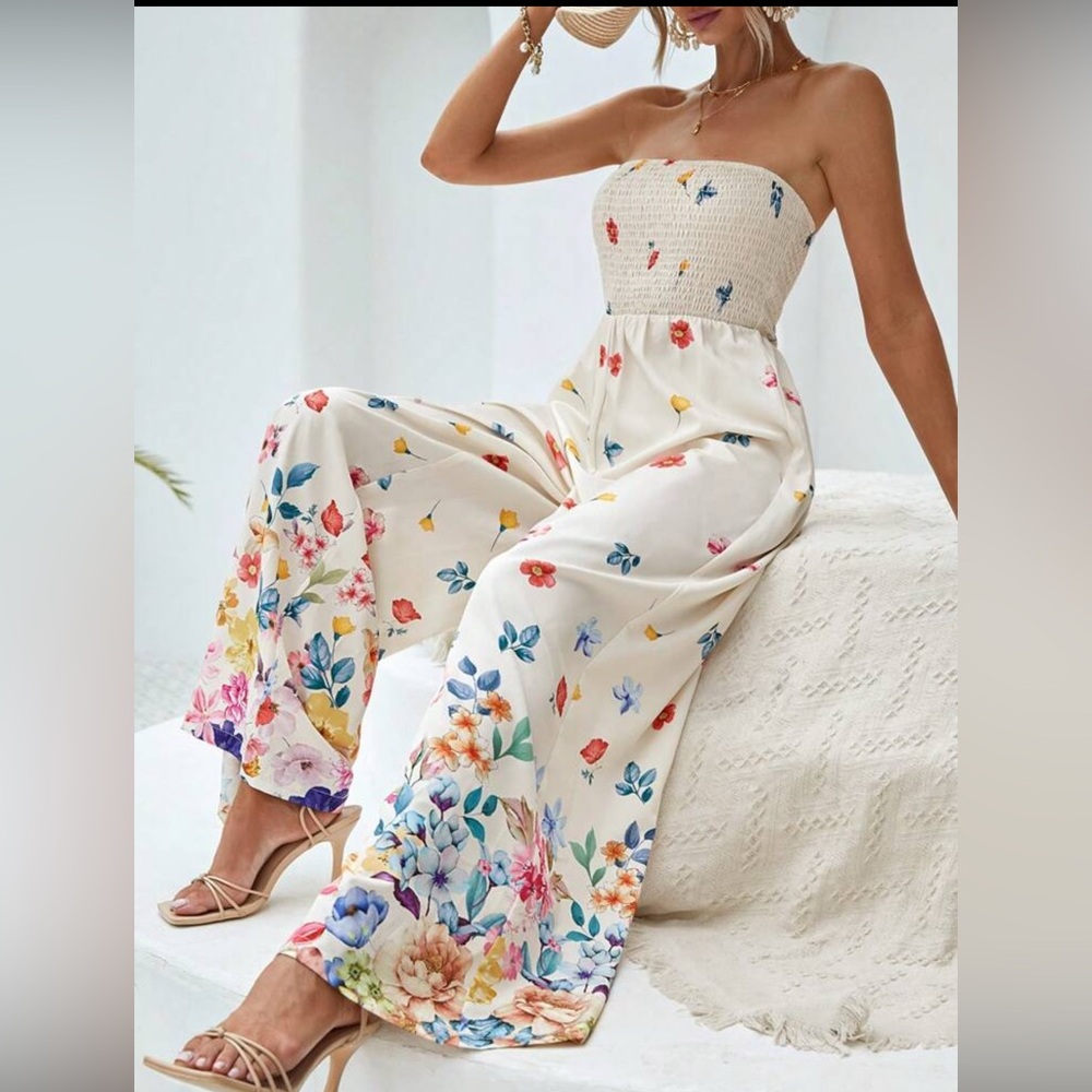 💐Floral Jumpsuit🌷